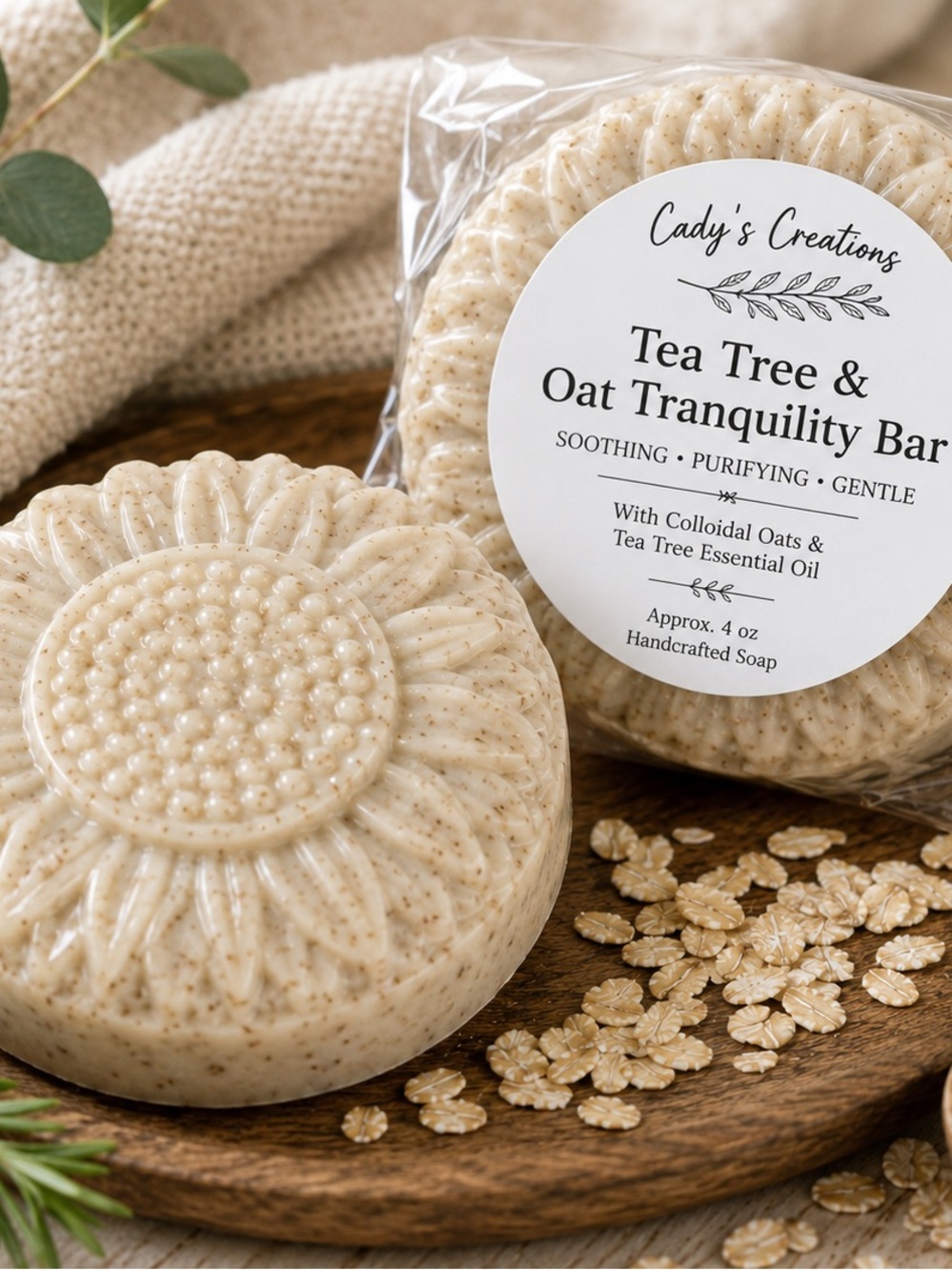 Tea Tree & Oat Tranquility Bar